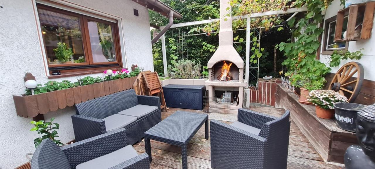 Ferienwohnung Casa Alotto Windeck Exteriör bild